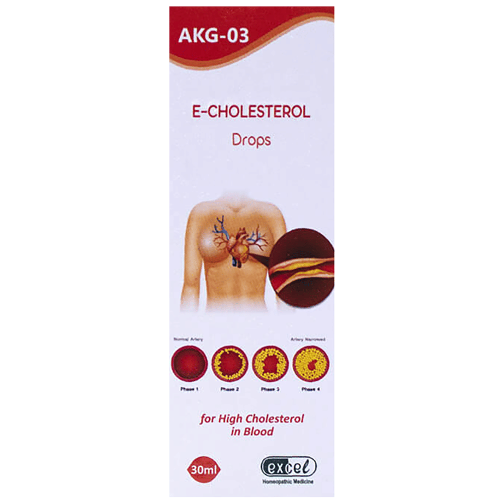 Excel AKG 03 E-Cholesterol Drop bottle of 30 ml Drop