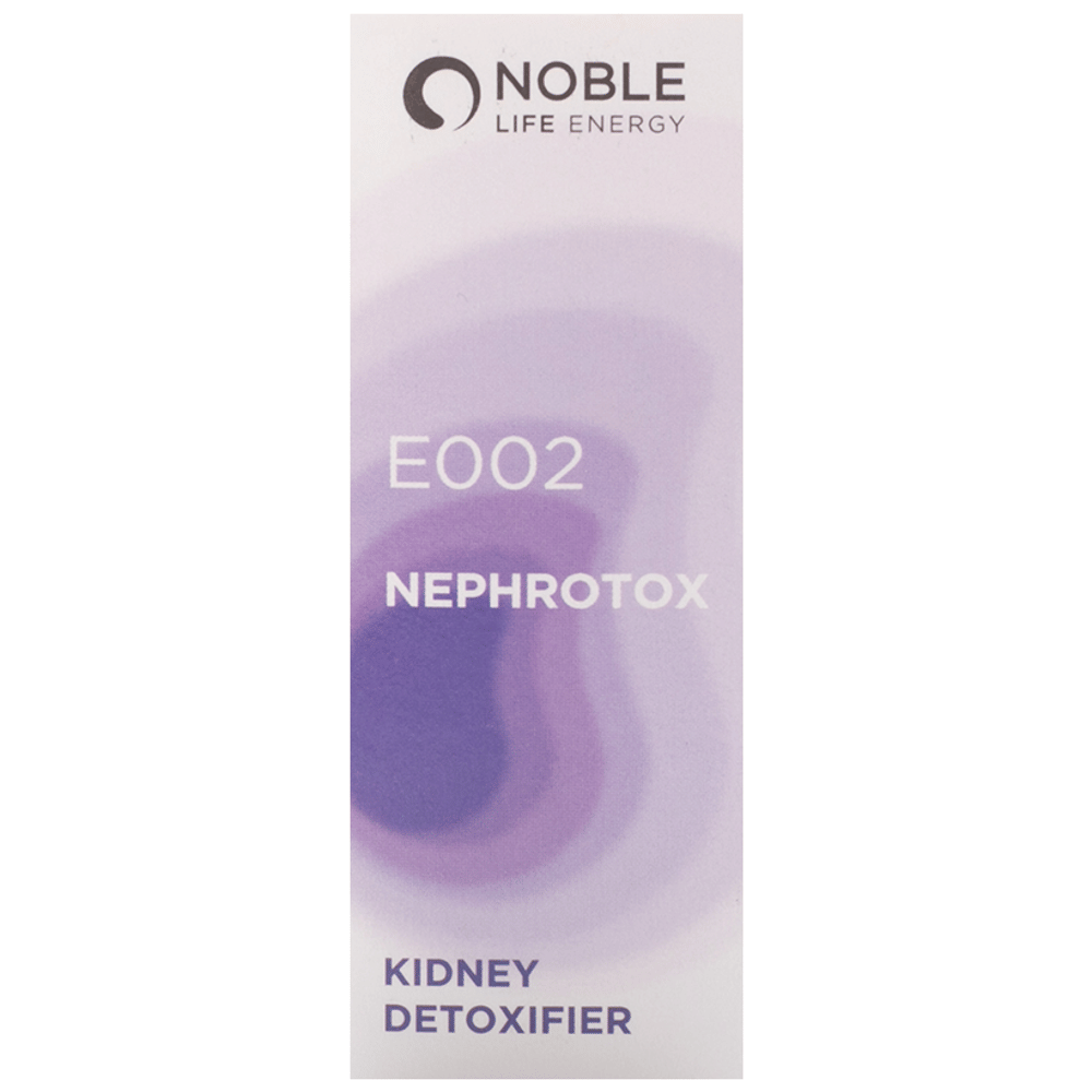 Noble Life Energy E002 Nephrotox Kidney Detoxifier Drop bottle of 30 ml Drop