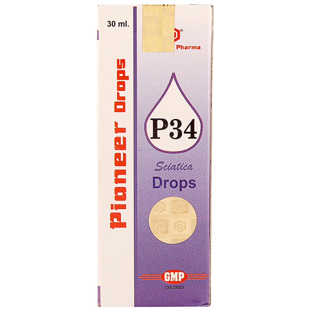 Pioneer Pharma P34 Sciatica Drop bottle of 30 ml Drop