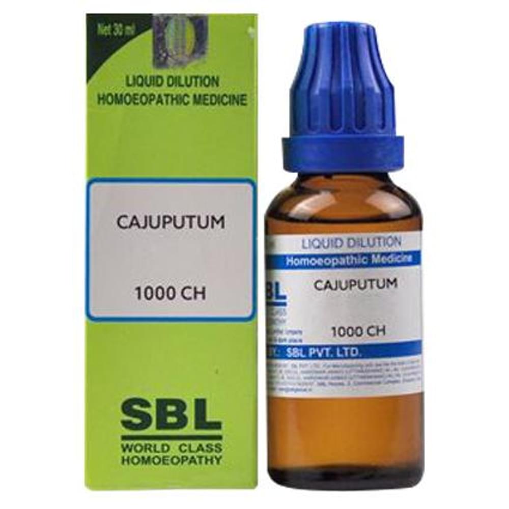 SBL Cajuputum Dilution 1000 CH bottle of 30 ml Dilution