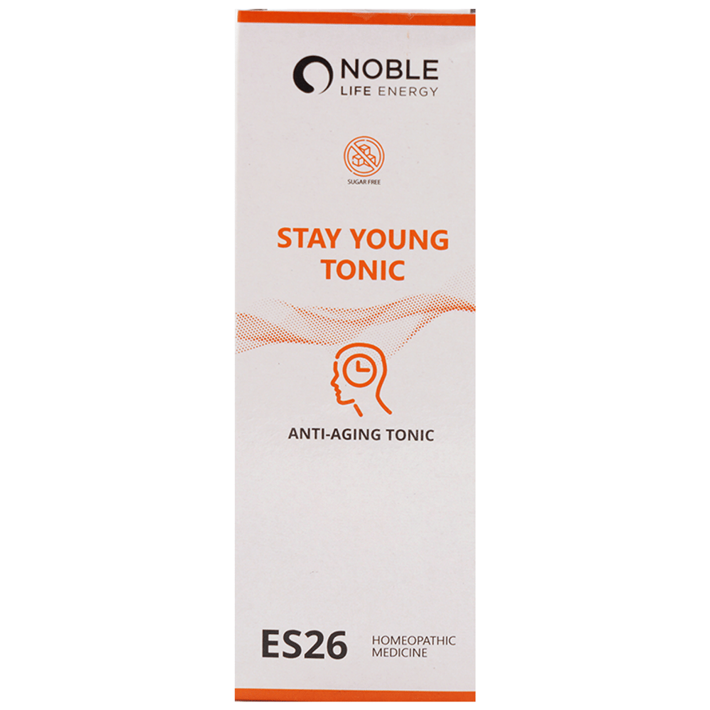 Noble Life Energy  ES26 Stay Young Tonic Sugar Free bottle of 200 ml Tonic