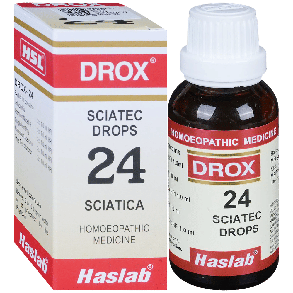 Haslab Drox 24 Sciatec Drop bottle of 30 ml Drop