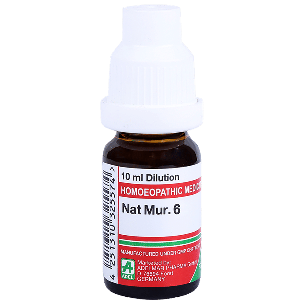 ADEL Nat Mur Dilution 6 bottle of 10 ml Dilution