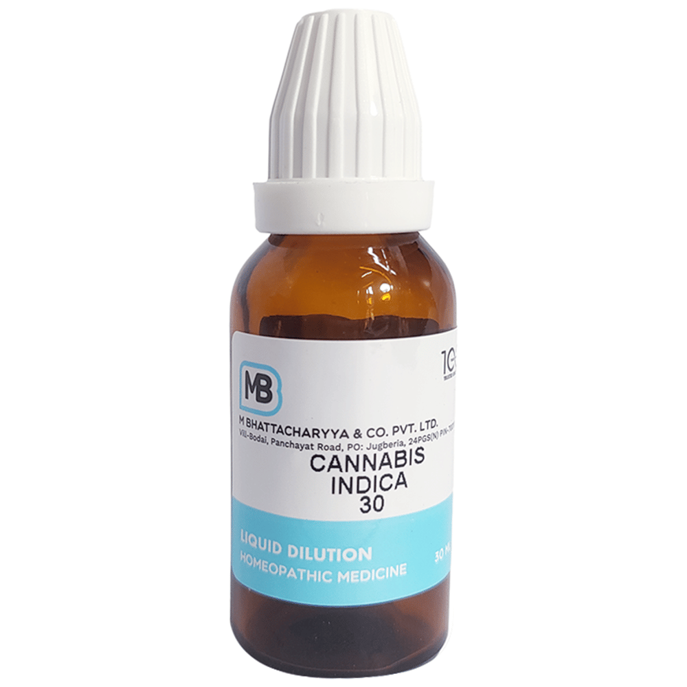 MB Cannabis Indica Dilution 30 bottle of 30 ml Dilution MB Cannabis Indica Dilution 30 bottle of 30 ml Dilution