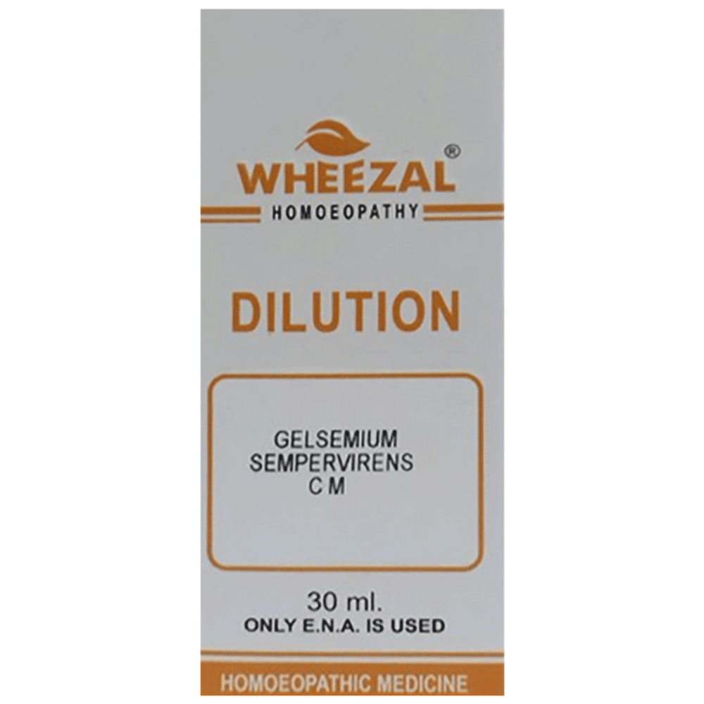 Wheezal Gelsimium Sempervirens Dilution CM bottle of 30 ml Dilution