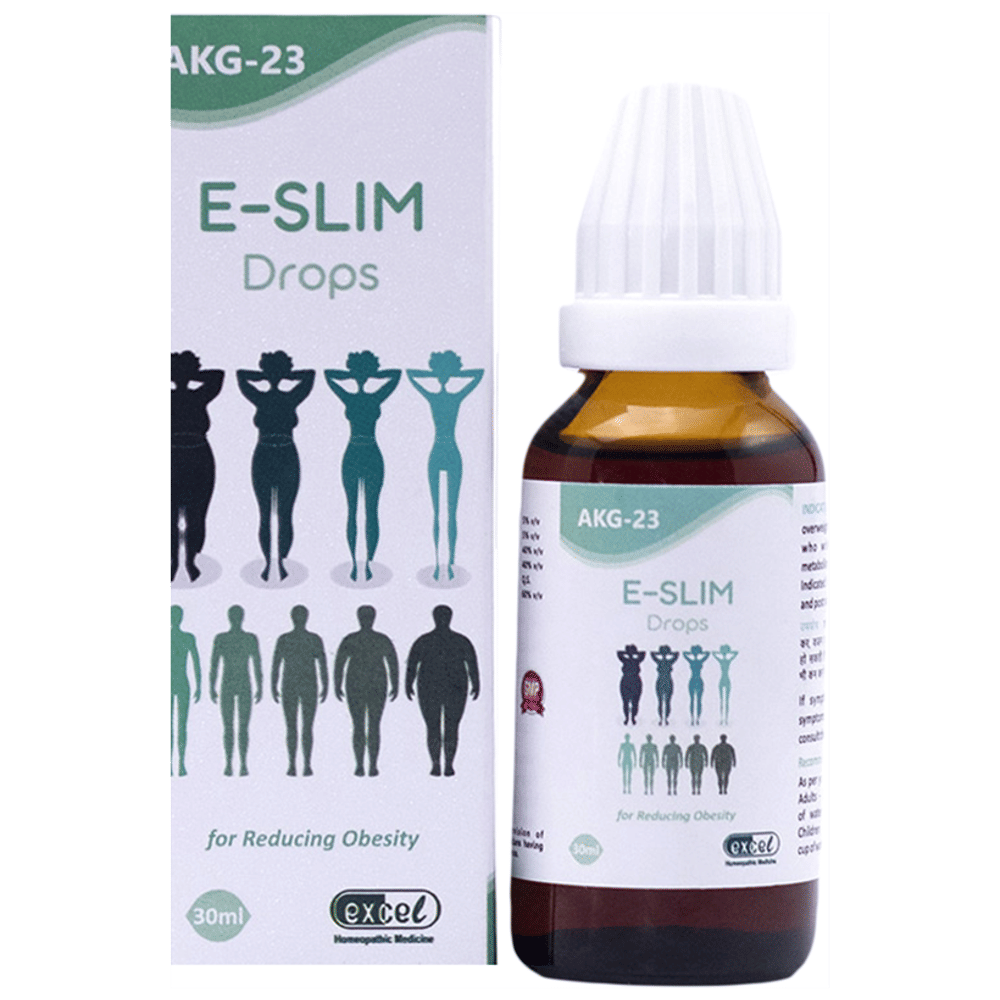 Excel AKG 23 E-Slim Drop bottle of 30 ml Oral Drops