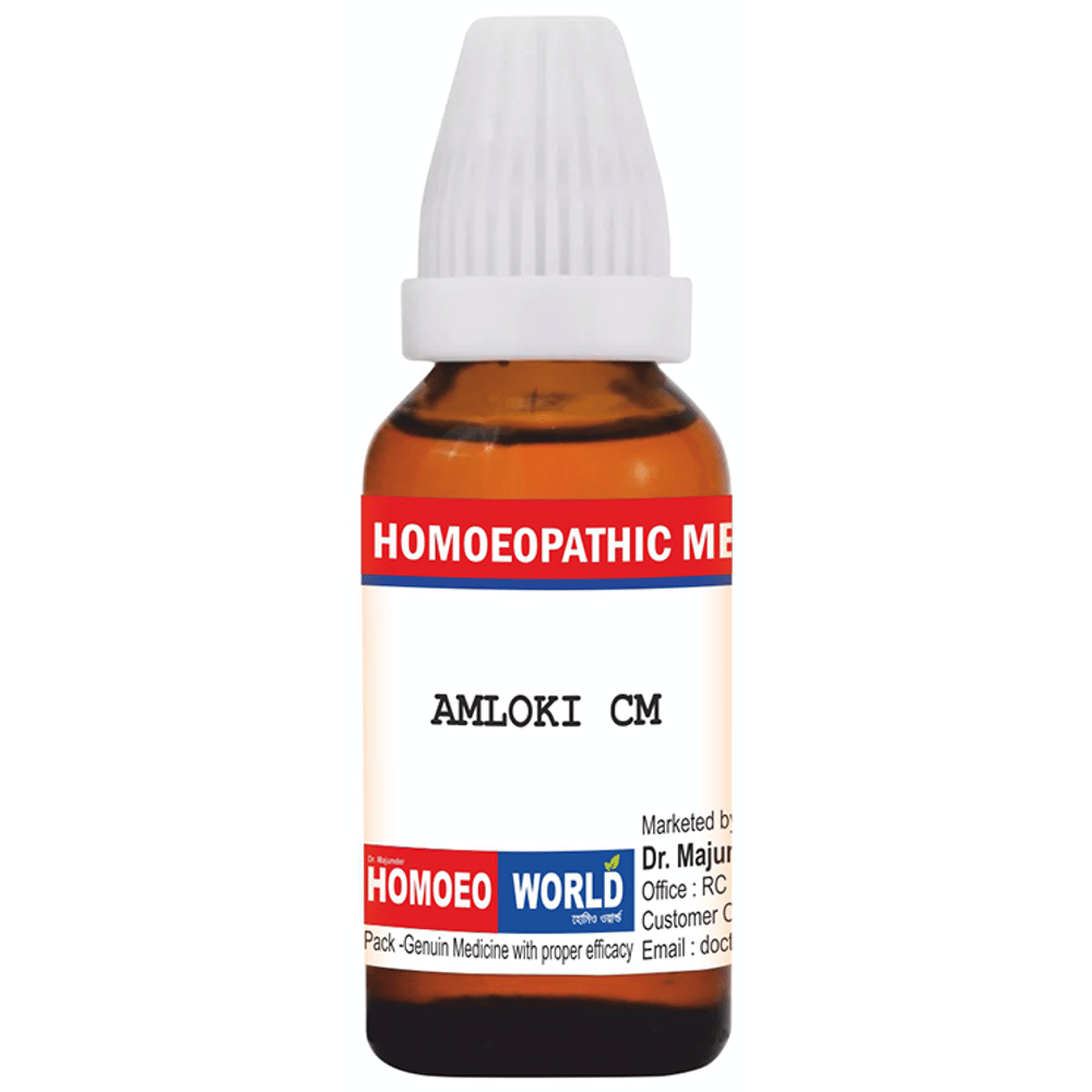 Dr. Majumder Homeo World Amloki Dilution (30 ml Each) CM combo pack of 3 bottles