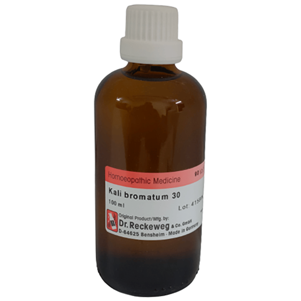 Dr. Reckeweg Kali Bromatum Dilution 30 CH bottle of 100 ml Dilution
