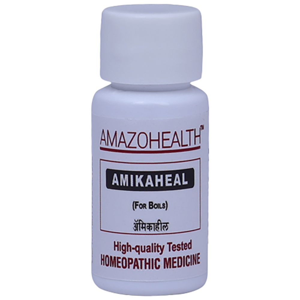 Amazohealth Amikaheal Pill bottle of 100 tablets