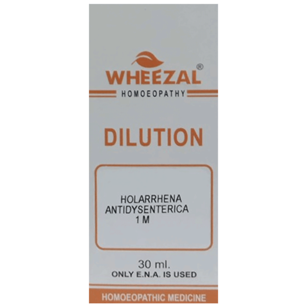 Wheezal Holarrhena Antioysenterica Dilution 1M bottle of 30 ml Dilution