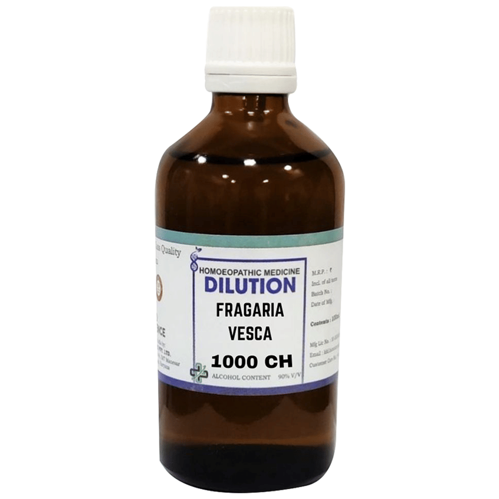LDD Bioscience Fragaria Vesca Dilution 1000 CH bottle of 100 ml Dilution