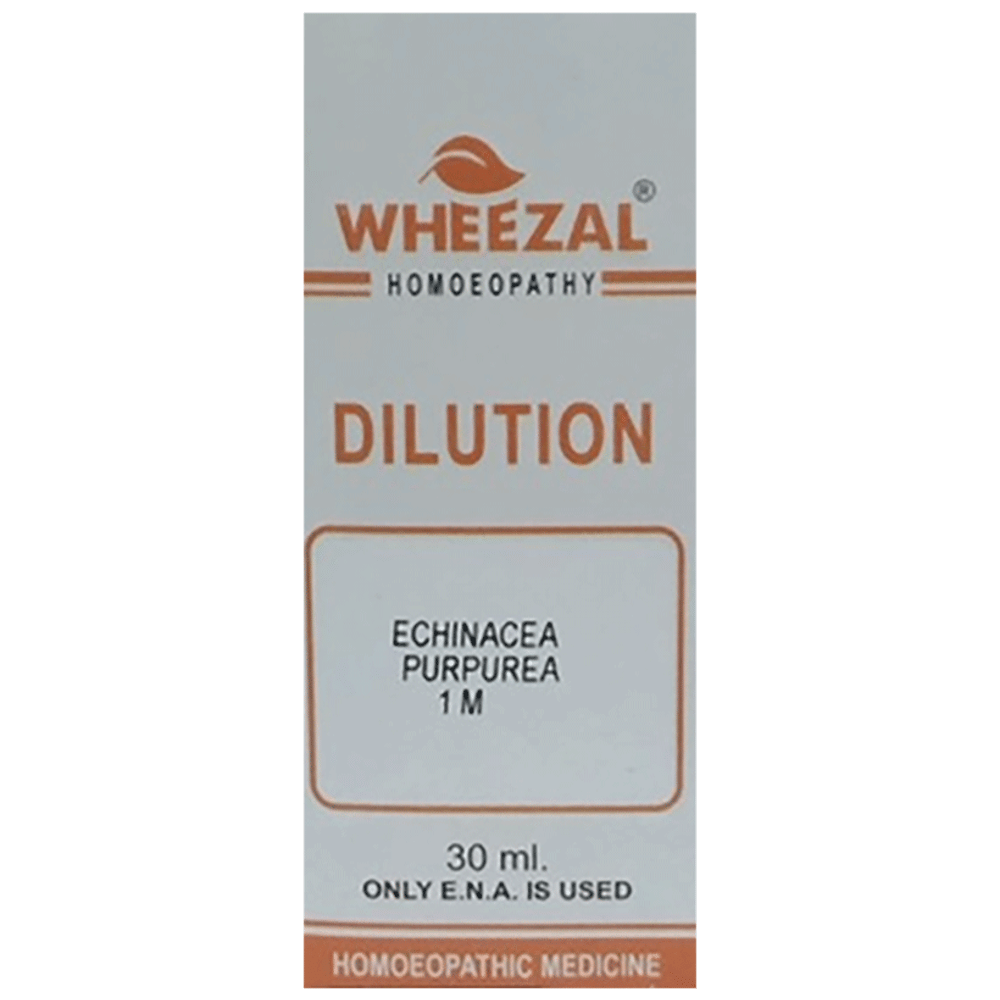 Wheezal Echinacea Purpurea Dilution 1M bottle of 30 ml Dilution