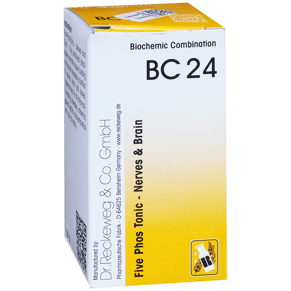 Dr. Reckeweg Bio-Combination 24 (BC 24) Tablet bottle of 20 gm Biocombination Tablet Dr. Reckeweg Bio-Combination 24 (BC 24) Tablet bottle of 20 gm Biocombination Tablet