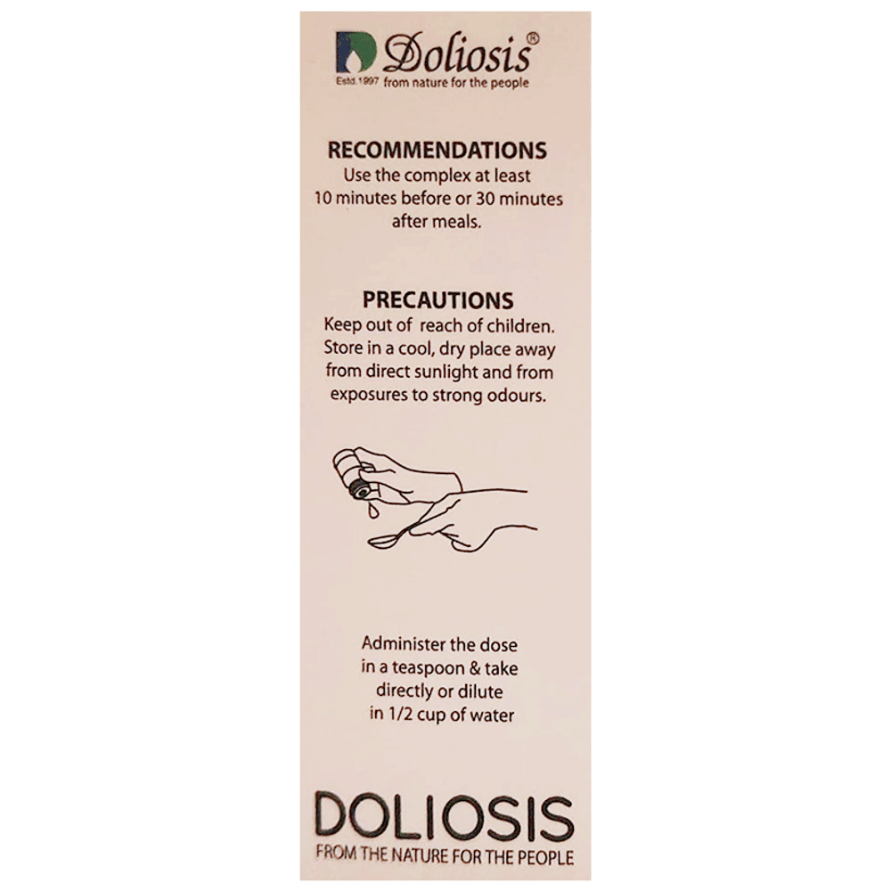Doliosis D87 Circulacin Liquid Complex bottle of 30 ml Drop