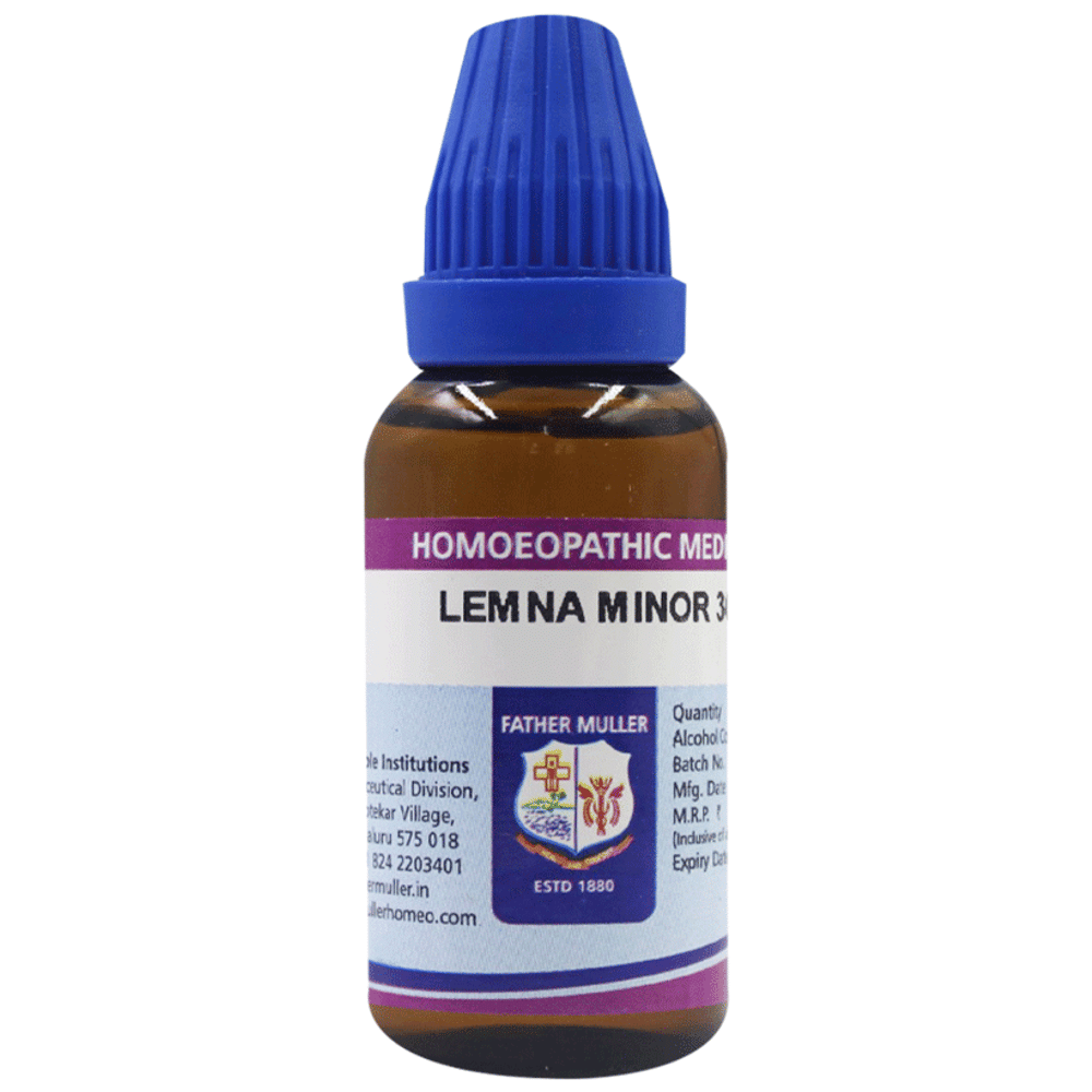 Father Muller Lemna Minor 30C bottle of 30 ml Drop