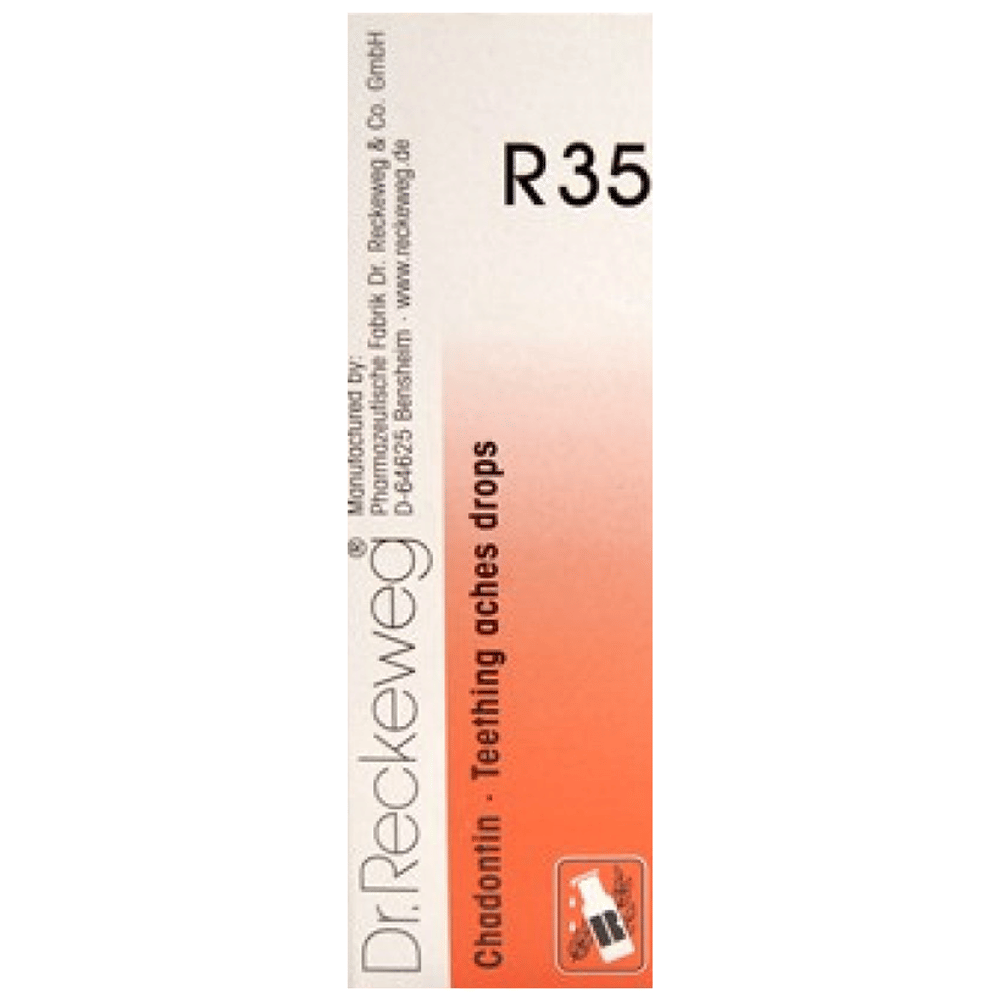 Dr. Reckeweg R35 Teething Aches Drop bottle of 22 ml Drop