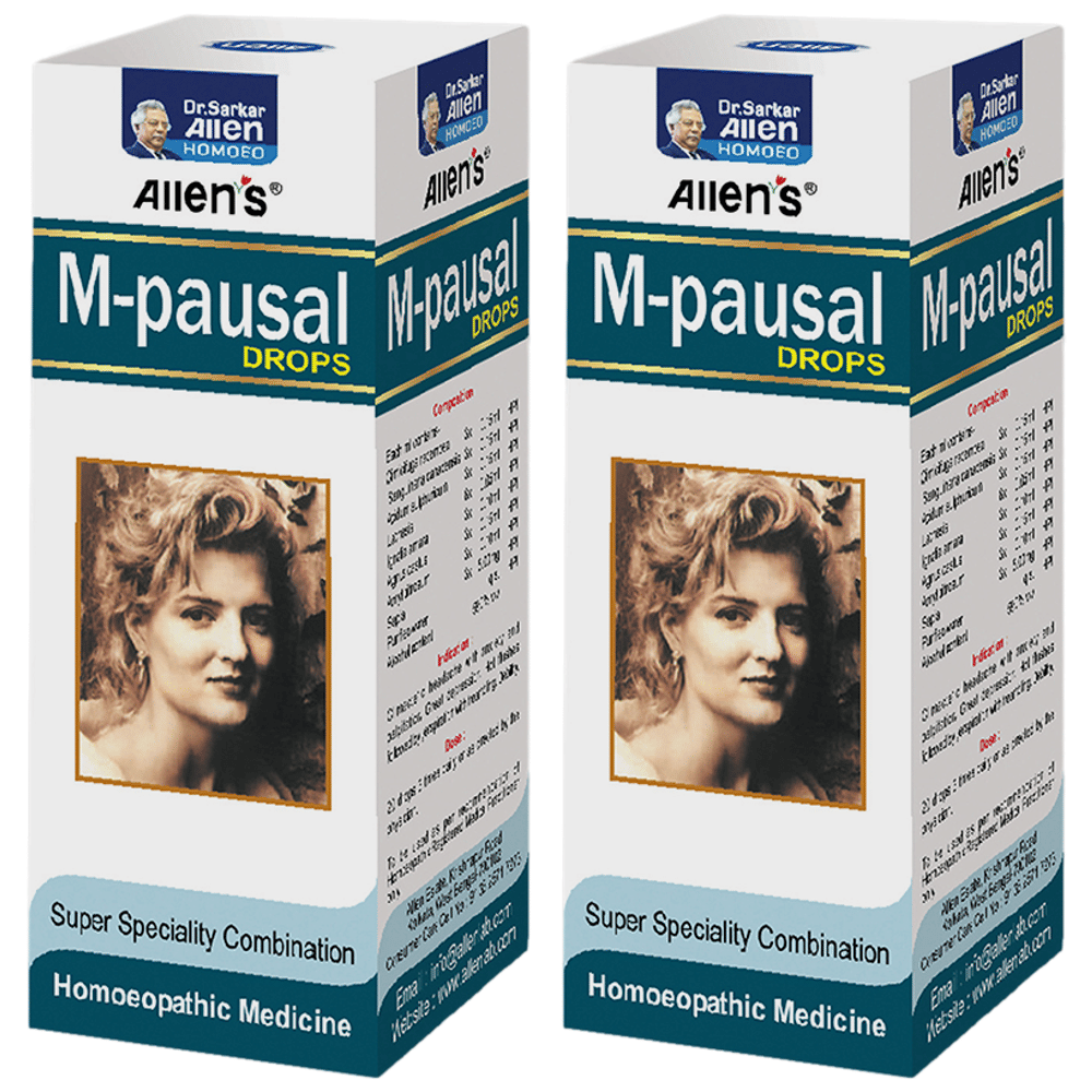 Allen's M-Pausal Drop (30ml Each) combo pack of 2 bottles