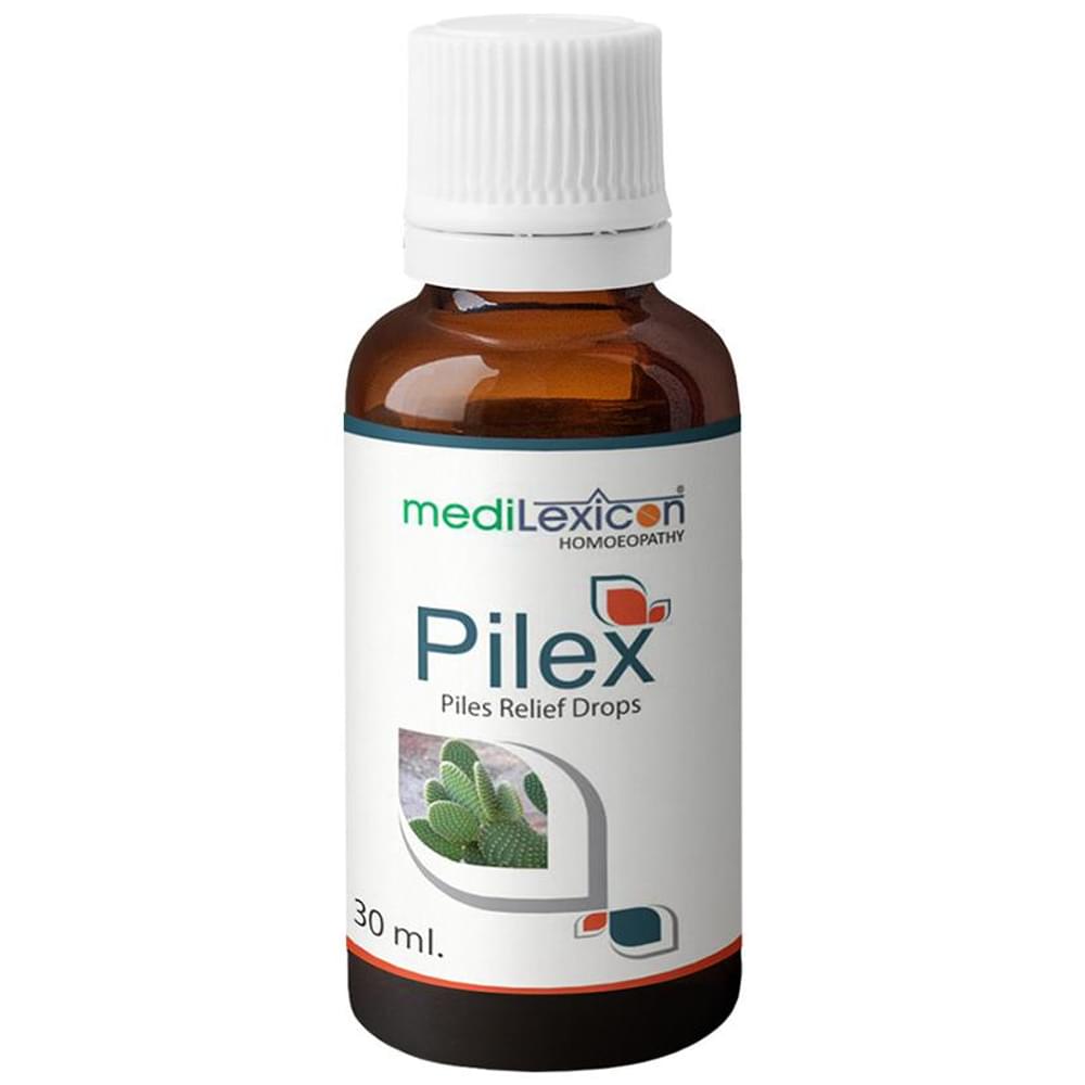 Medilexicon Pilex Piles Relief Drop bottle of 30 ml Drop