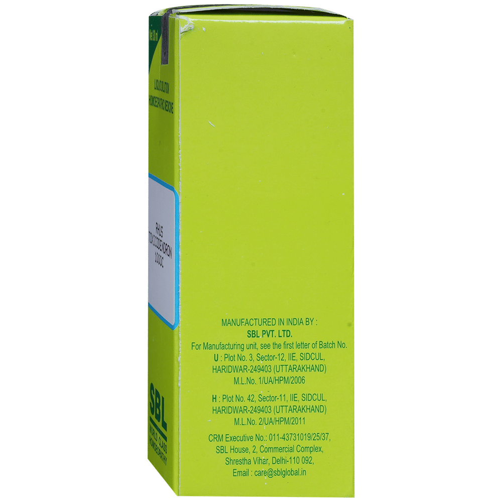 SBL Rhus Toxicodendron Dilution 1000 CH bottle of 30 ml Dilution