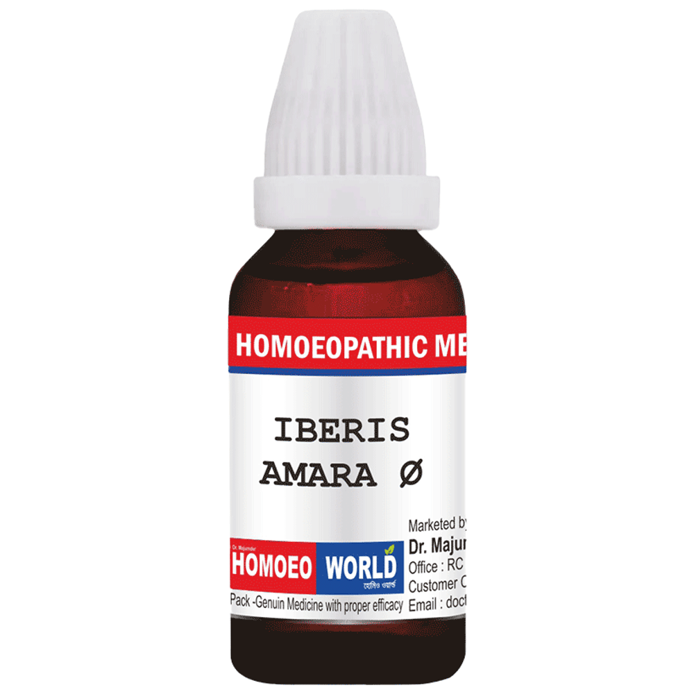 Dr. Majumder Homeo World Iberis Amara Mother Tincture (30ml Each) Q box of 1 Bottle