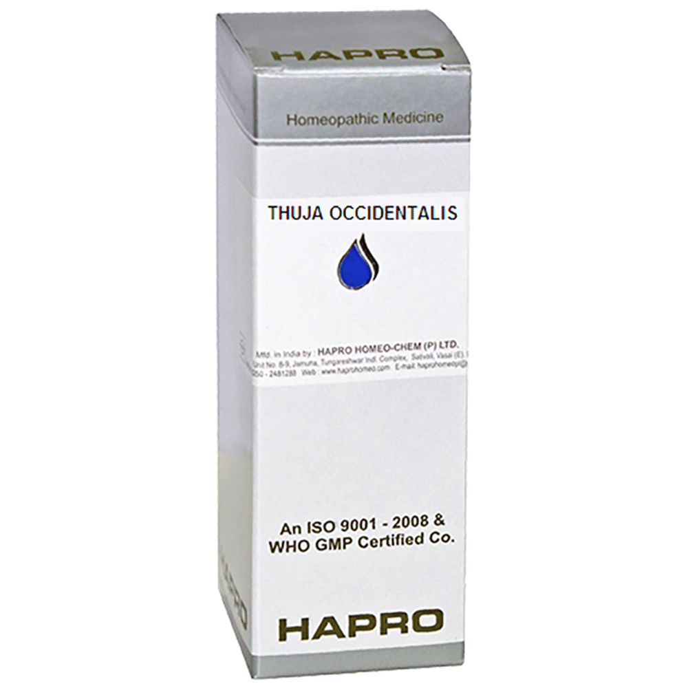 Hapro Thuja Occidentalis Dilution CM bottle of 100 ml Dilution