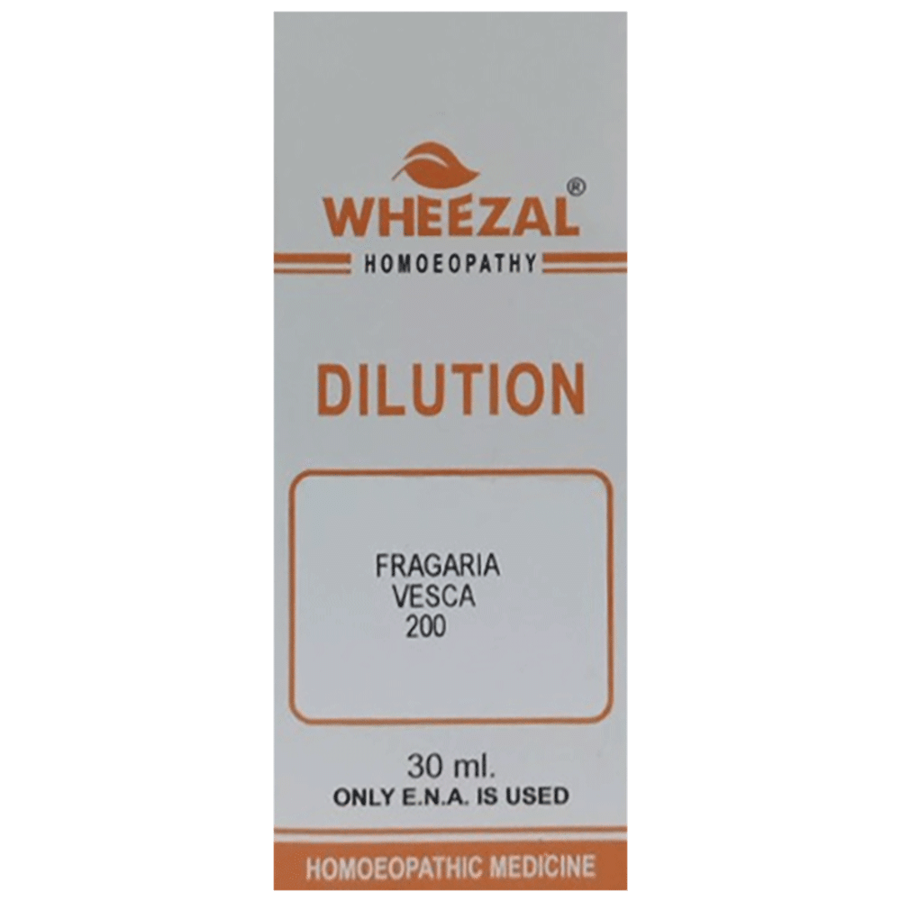 Wheezal Dilution Fragaria Vesca 200 bottle of 30 ml Dilution