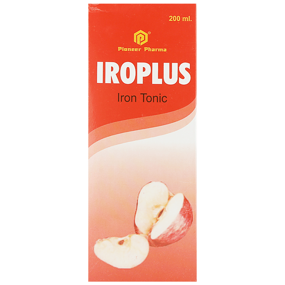 Pioneer Pharma Iroplus Iron Tonic (200ml Each) combo pack of 2 bottles
