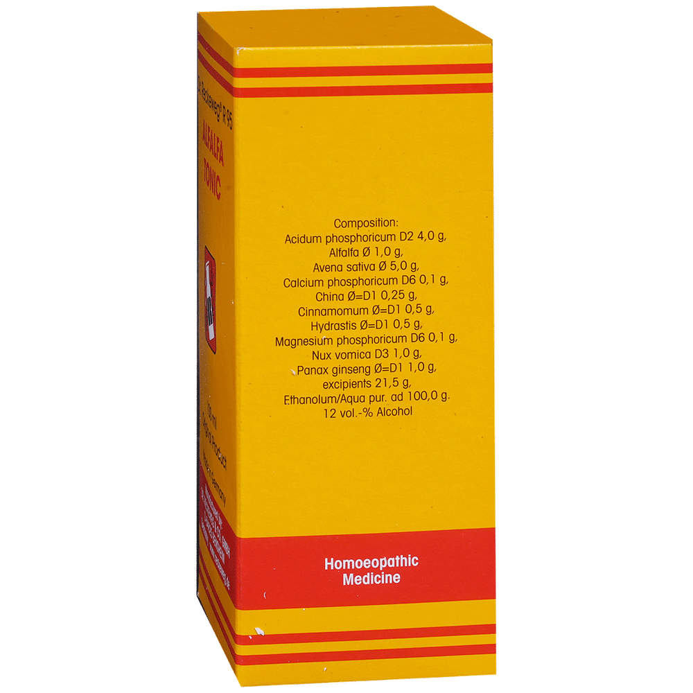 Dr. Reckeweg R95 Alfalfa Tonic bottle of 100 ml Tonic Dr. Reckeweg R95 Alfalfa Tonic bottle of 100 ml Tonic