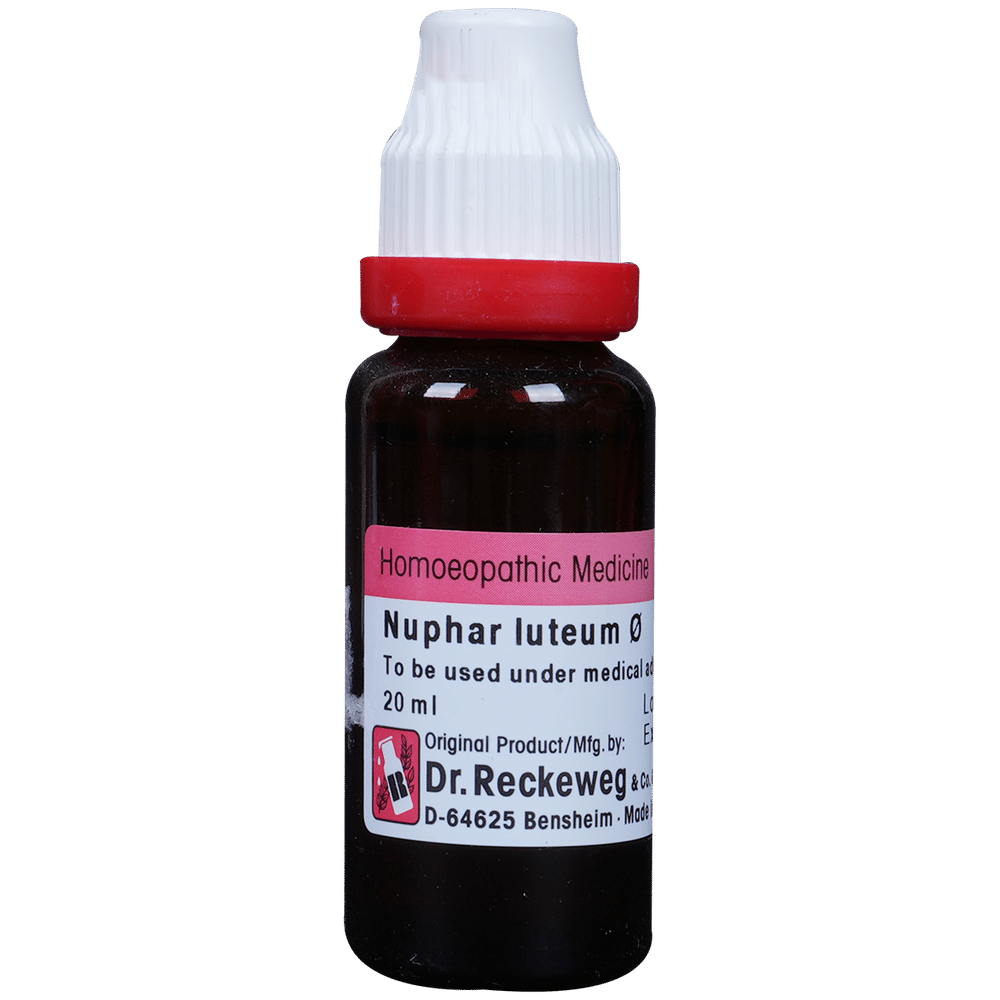 Dr. Reckeweg Nuphar Luteum Mother Tincture Q bottle of 20 ml Mother Tincture