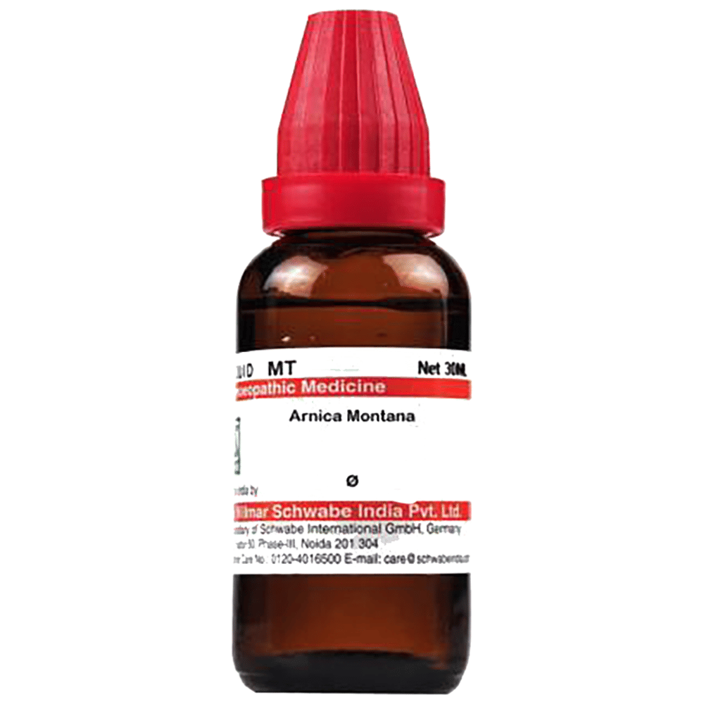 Dr Willmar Schwabe India Arnica Montana Mother Tincture Q bottle of 30 ml Mother Tincture