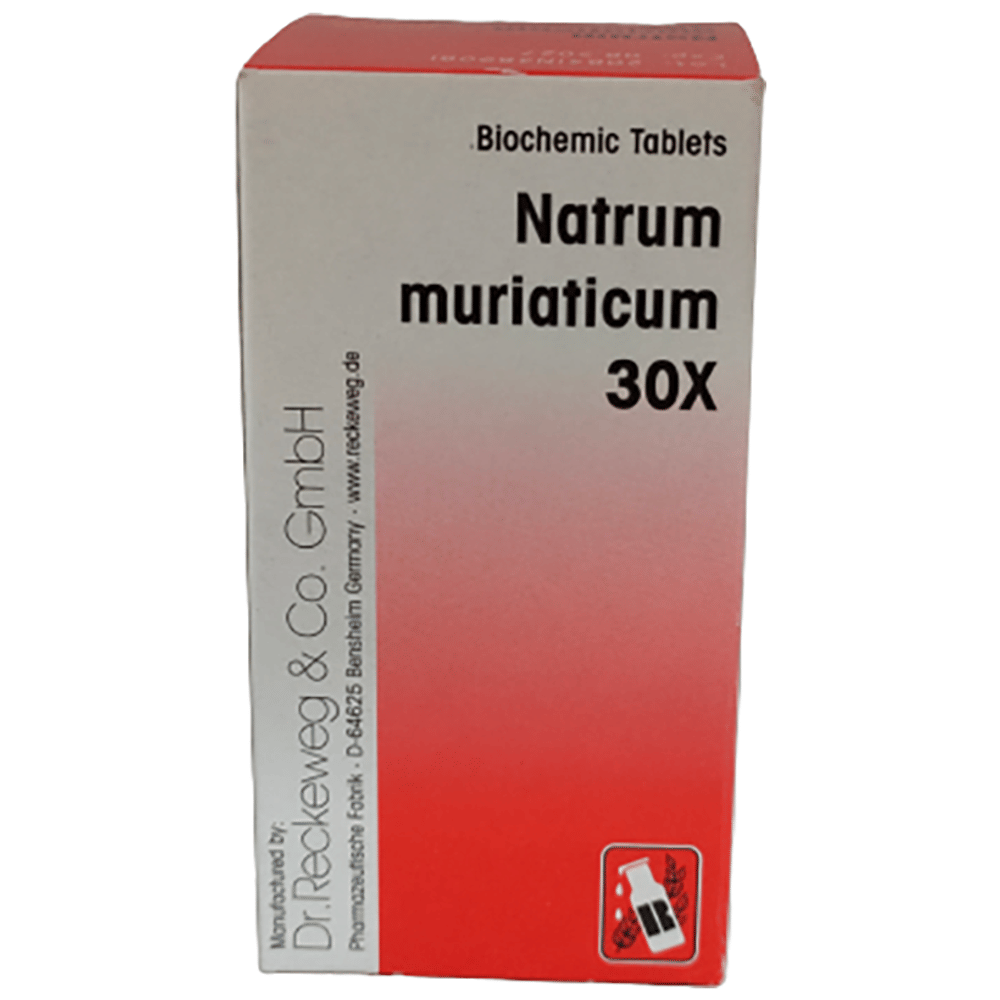 Dr Reckeweg &Co.gmbH Natrum Muriaticum Biochemic Tablet 30X bottle of 20 gm Biochemic Tablet