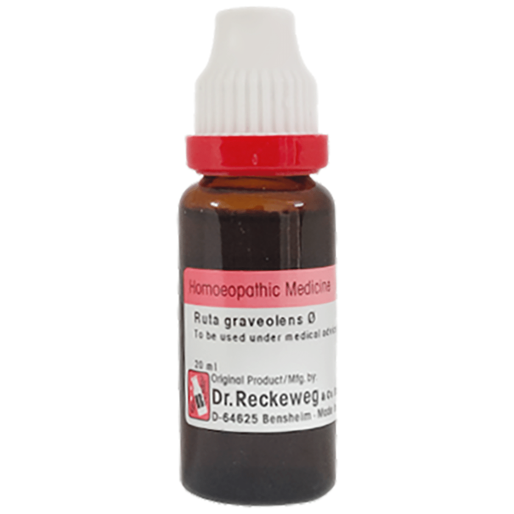 Dr Reckeweg &Co.gmbH Ruta Graveolens Mother Tincture Q bottle of 20 ml Mother Tincture