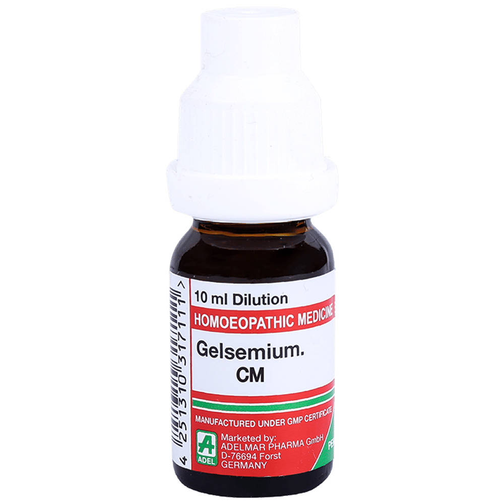 ADEL Gelsemium Dilution CM bottle of 10 ml Dilution