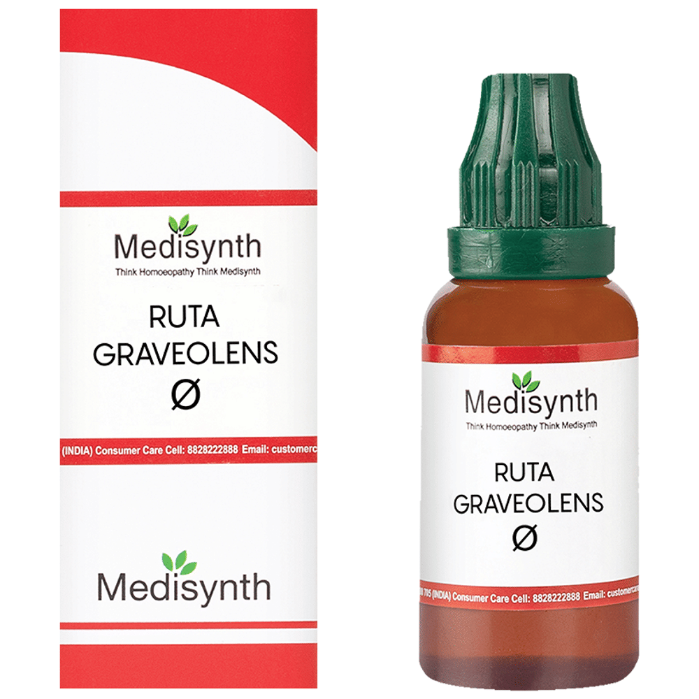 Medisynth Ruta Graveolens Q bottle of 30 ml Mother Tincture