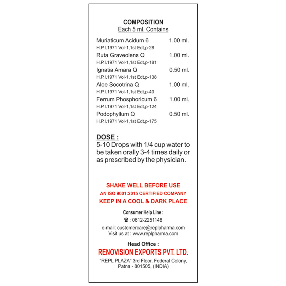 REPL Dr. Advice No.231 Prolapsus-An Drop bottle of 30 ml Drop REPL Dr. Advice No.231 Prolapsus-An Drop bottle of 30 ml Drop