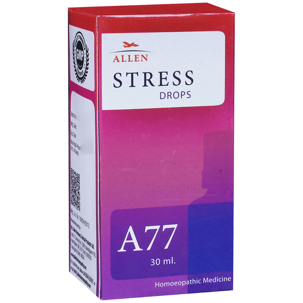 Allen A77 Stress Drop bottle of 30 ml Drop Allen A77 Stress Drop bottle of 30 ml Drop