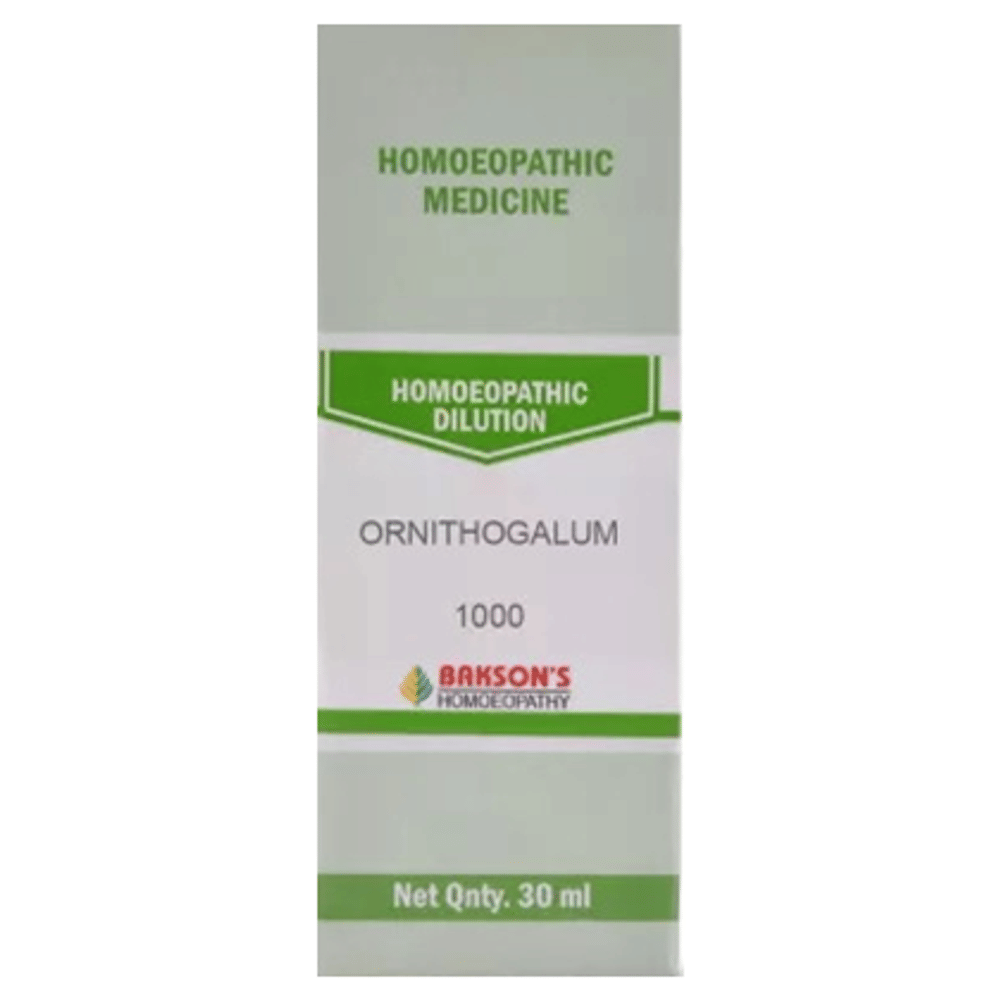 Bakson's Homeopathy Ornithogalum Dilution 1000 CH bottle of 30 ml Dilution