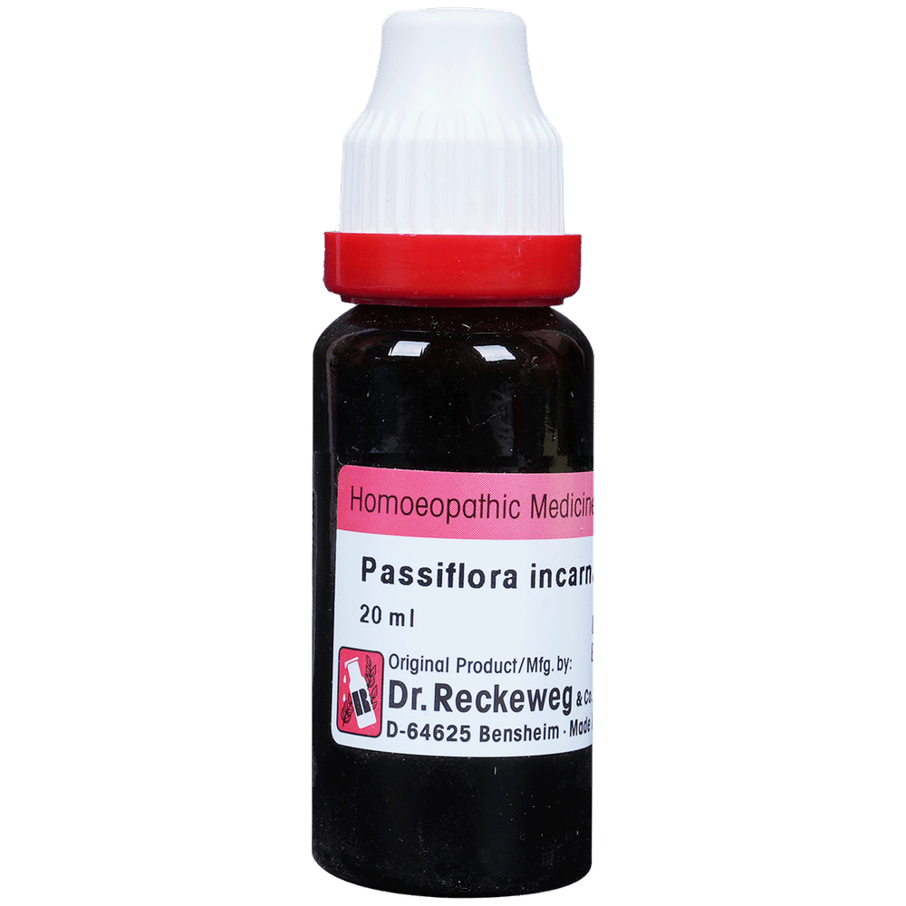 Dr. Reckeweg Passiflora Inc Mother Tincture Q bottle of 20 ml Mother Tincture