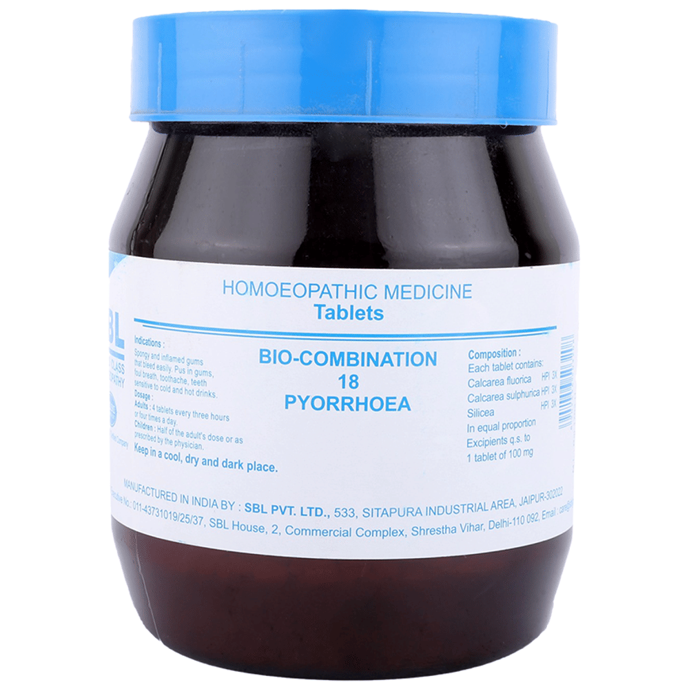 SBL Bio-Combination 18 Tablet bottle of 450 gm Biocombination Tablet