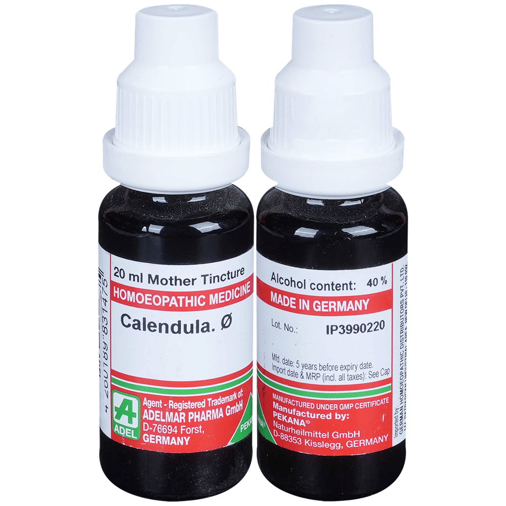 ADEL Calendula Mother Tincture Q bottle of 20 ml Mother Tincture