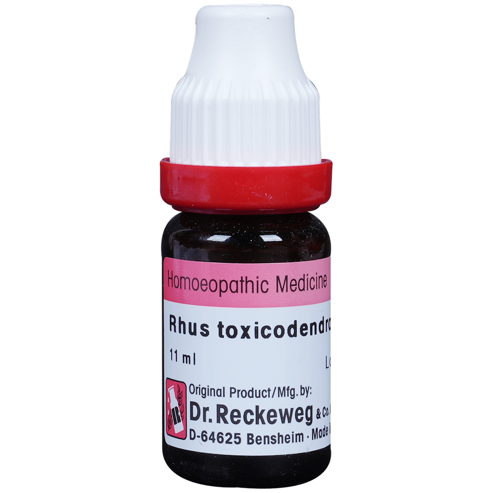 Dr. Reckeweg Rhus Tox Dilution 1000 CH bottle of 11 ml Dilution
