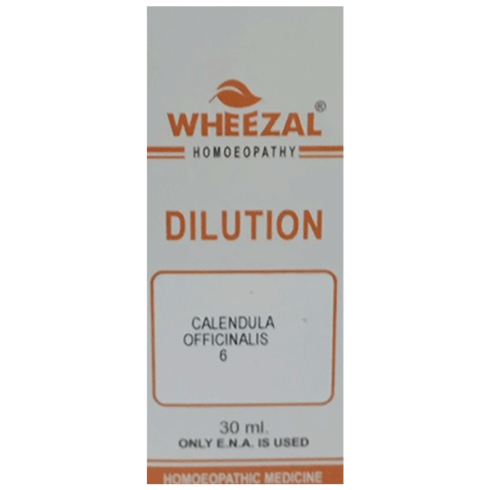 Wheezal Calendula Officinalis Dilution 6 bottle of 30 ml Dilution