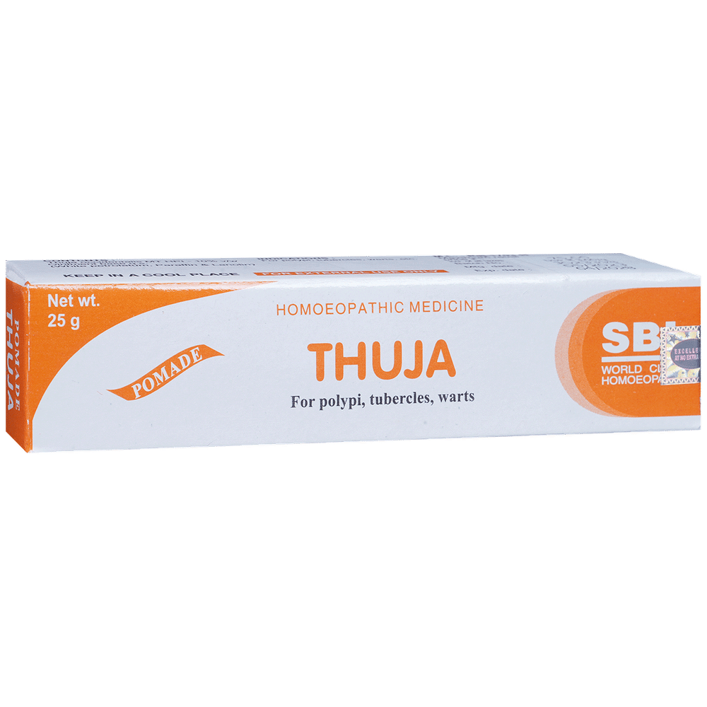 SBL Thuja Ointment tube of 25 gm Ointment SBL Thuja Ointment tube of 25 gm Ointment