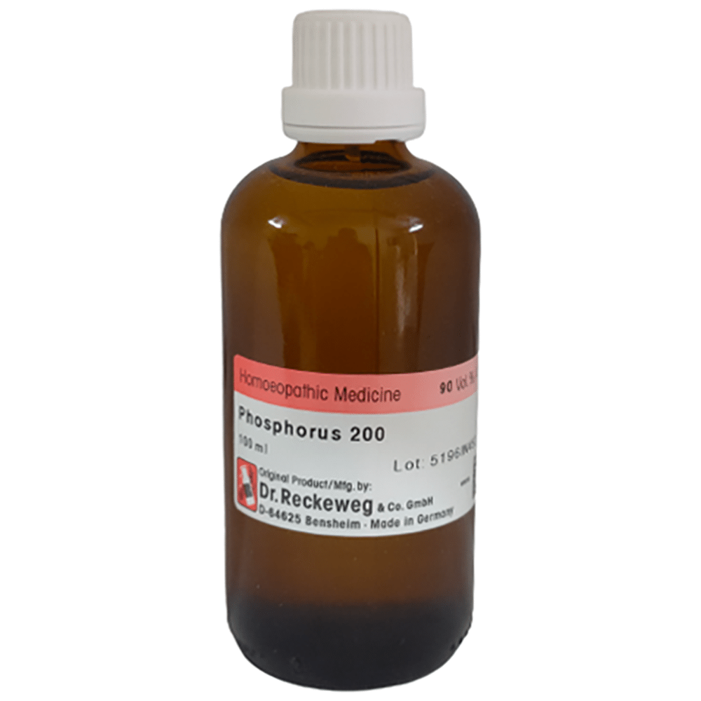 Dr. Reckeweg Phosphorus Dilution 200 CH bottle of 100 ml Dilution