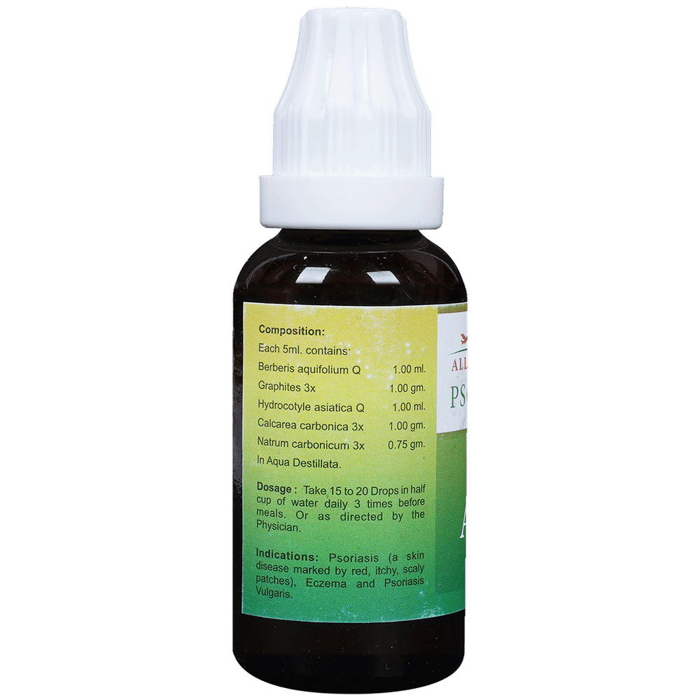 Allen A27 Psoriasis Drop bottle of 30 ml Drop Allen A27 Psoriasis Drop bottle of 30 ml Drop
