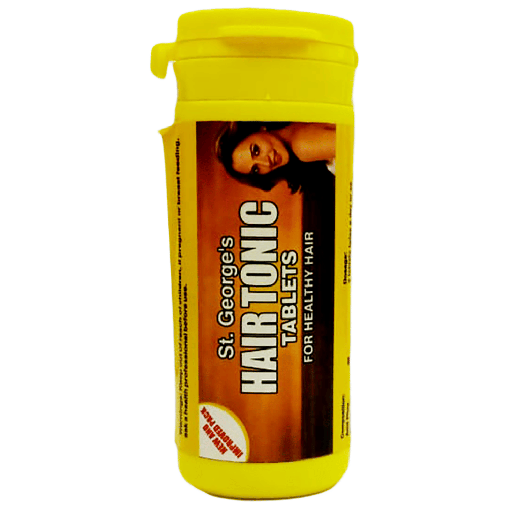 St. George‚Äôs Hair Tonic Tablet bottle of 30 gm Tablet