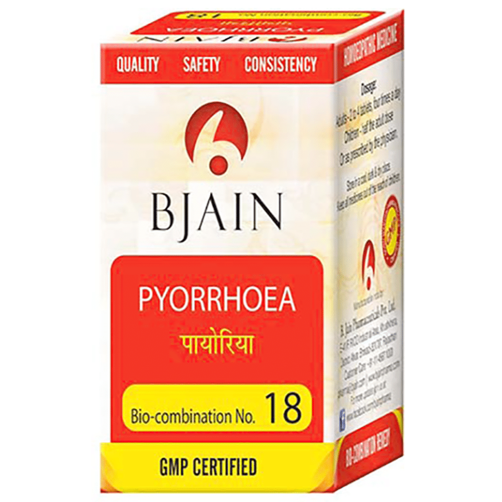 Bjain Bio-Combination No. 18 Tablet bottle of 450 gm Biocombination Tablet Bjain Bio-Combination No. 18 Tablet bottle of 450 gm Biocombination Tablet