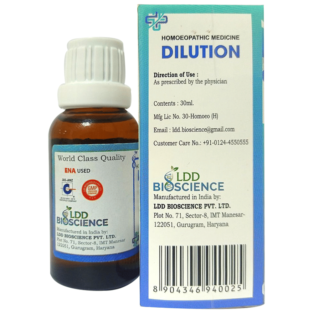 LDD Bioscience Usnea Barbata Dilution 30 CH bottle of 30 ml Dilution