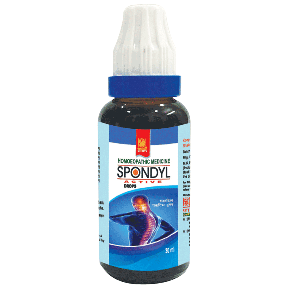Sett Dey Spondyl Active Drop bottle of 30 ml Drop
