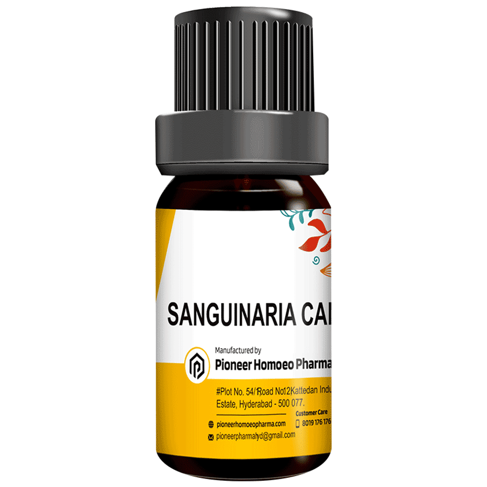 Pioneer Pharma Sanguinaria Canad Globules Pellets Multidose Pills 30 CH bottle of 150 tablets